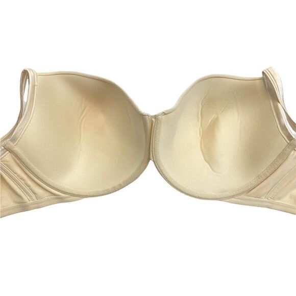 Lane Bryant Cacique 46DDD Beige Cotton Lightly Lined T-Shirt Bra - Picture 3 of 7